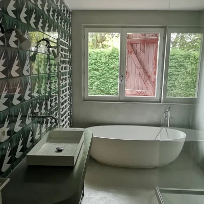 Socoa salle de bain peinture au pays basque jcr-peinture a tarnos dans les landes Socoa salle de bain peinture au pays basque jcr-peinture a tarnos dans les landes